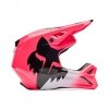 KASK MOTOCYKLOWY JUNIOR FOX V1 SHIELD PINK YM